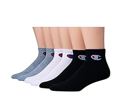 Men's Double Dry Moisture Wicking Ankle Socks; 6, 8, 12 Packs Available