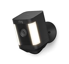 Ring Spotlight Cam Plus Battery by Amazon | 1080p HD Video, Two-Way Talk, Colour Night Vision, LED Spotlights, Siren, DIY i…