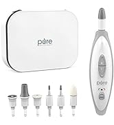 Pure Enrichment PureNails 10-Piece Professional Manicure and Pedicure Kit - Electric Nail Drill S...