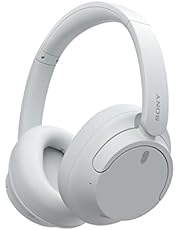 Sony WH-CH720N Noise Cancelling Wireless Headphones, Ambient Sound, Sound Processor V1, Clear Voice Calls, 35 Hours Battery Life, Quick Charge, Multipoint, Alexa, White