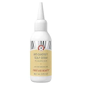 First Aid Beauty FAB Anti-Dandruff Scalp Treatment – Fights Dandruff, Instantly Soothes Dry Scalp – 3 oz