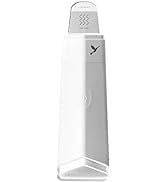 DERMAFLASH DERMAPORE Device, Ultrasonic 2-in-1 Pore Extractor and Serum Infuser Tool (White)