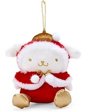 Sanrio 559393 Mascot Holder Pompom Pudding Pompompurin 5.1 x 2.8 x 4.9 inches (13 x 7 x 12.5 cm) Christmas Design Series Character