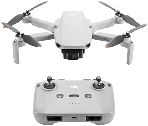 DJI Mini 2 SE, Lightweight Mini Drone with QHD Video, 10km Max Video Transmission, 31-Min Flight Time, Under 249 g, Auto Return to Home, 3-Axis Gimbal Drone with EIS, Drone with Camera for Beginners