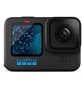 GoPro HERO11 Black - Waterproof Action Camera with 5.3K60 Ultra HD Video, 27MP Photos, 1/1.9" Ima...