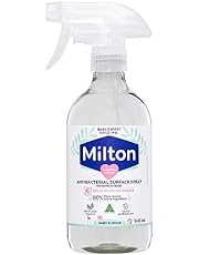 Milton Antibacterial Surface Spray | Household Grade Disinfectant | Kills 99.9% of Germs | 100% Plant-Based Acitve ingredient | Safe around Baby | Australian Made | 500ml