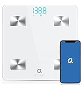 arboleaf Digital Scale, Bathroom Smart Scale Scales for Body Weight, Body Fat Monitor, BMI, BMR, ...