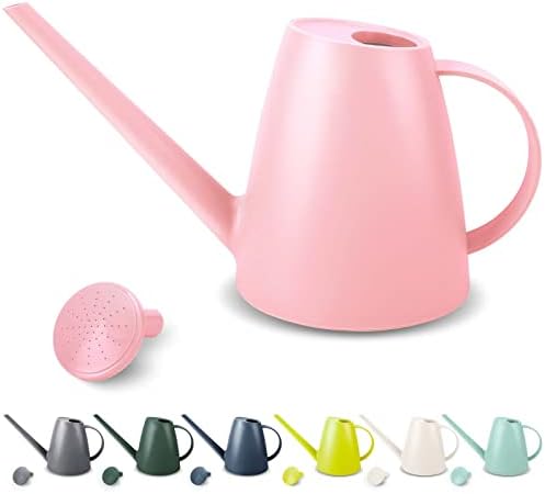 Watering Can for Indoor Plants, Small Watering Cans for House Plant Garden Flower, Long Spout Water Can for Outdoor Watering Plants 1.8L 1/2 Gallon