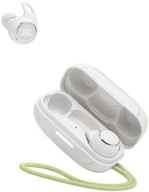 JBL, Fone de Ouvido Esportivo Sem Fio, Bluetooth, Reflect Aero TWS, À Prova D'água - Branco