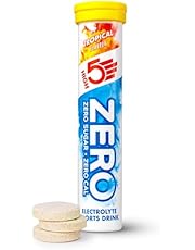 HIGH5 ZERO Electrolyte Tablets | Hydration Tablets Enhanced with Vitamin C | 0 Calories &amp; Sugar Free | Boost Hydration, Performance &amp; Wellness | Tropical, 20 Tablets, Pack of 1