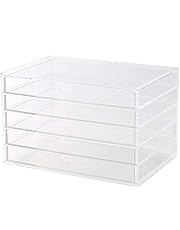 Muji E14A449 5 Row Acrylic Case, Large