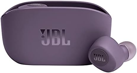 JBL VIBE 100 TWS - True Wireless In-Ear Headphones - Purple (Renewed)