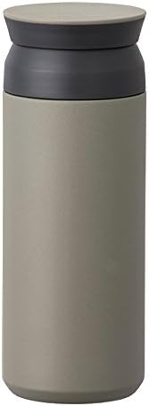 Kinto 20944 Plastic Travel Tumbler, 16.9 fl oz (500 ml), Khaki