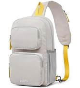 G4Free Sling Bag, Lightweight Crossbody Backpack RFID Blocking Chest Shoulder Bag for Travel Sports