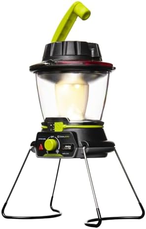 Lighthouse 600 Multi Functional Adjustable Light Perfect for Camping, Outdoor Events, or Emergency use Lumens USB Charging of Phones and Small Devices Long-Lasting Lithium Battery.