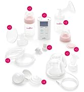 Spectra - S9 Plus Portable Electric Breast Pump and CaraCups Wearable Collection Bundle