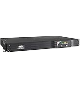 Tripp Lite 500VA Smart UPS Back Up, 300W Line-Interactive, 1U Rackmount, Network Card Options, US...