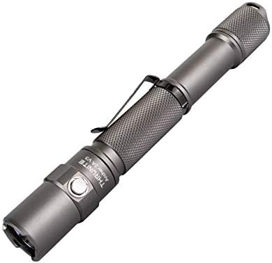 ThruNite Archer 2A V3 LED Flashlight, 500 Lumens Mini AA Flashlight with Lanyard, IPX8 Water-Resistant Dual Switch Outdoor Flash Light for Hiking, Camping, Everyday Use, EDC - Metal Grey CW