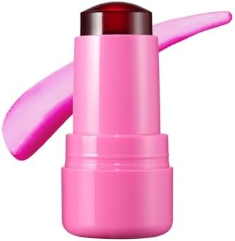 Milk Makeup Cooling Water Jelly Tint, Burst (Poppy Pink) - 0.17 oz - Sheer Lip & Cheek Stain - Buildable Watercolor Finish - 1,000+ Swipes Per Stick - Vegan, Cruelty Free