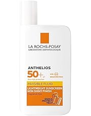 La Roche-Posay Sunscreen Lotion, Ultra-Light Fluid, Water Resistant, Invisible Fluid With SPF 50+, Non-Perfumed, Anthelios XL, 50ml
