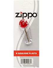 Zippo 2406N Flints Zippo Lighter Flints, 6 Piece, Multi/Colour