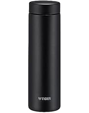 Tiger Thermos Flask (Dishwasher Safe, Integrated Gasket) Water Bottle, 16.9 fl oz (500 ml), White Water OK, Screw Stainless Steel Bottle, Lid and Seal Can Be Washed Together, Easy Cap, Vacuum