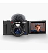 Sony ZV-1 Digital Camera for Content Creators, Vlogging and YouTube with Flip Screen, Built-in Mi...