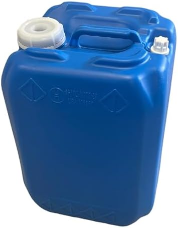 CHEMSTREAM | 5 Gallon Tighthead Container | Carboy | Jerrican | Hedpack with 70MM Cap | Home Brewing Container | 1 Pack (Blue)