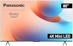 Panasonic W95 Series 85-inch Mini LED 4K Ultra HD Smart TV with Amazon Fire TV Built-in, Local Dimming Ultra, 