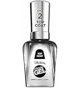 Sally Hansen Miracle Gel, Shiny Top Coat, Long Lasting, Gel-Like Formula, No UV Lamp Needed, Cle...