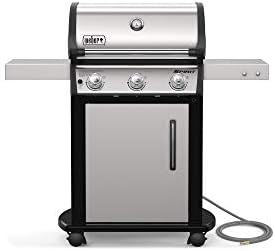 Weber Spirit S-315 NG Gas Grill, Stainless Steel