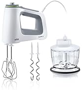 Braun HM5130WH MultiMix Hand Mixer, White