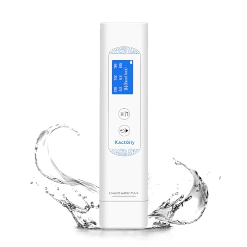 Drinking Water Testing for Home, Hiking, Camping, Travel | TOC, COD, EC, UV275, Temp & TDS Meter Digital Water Tester in Tap 