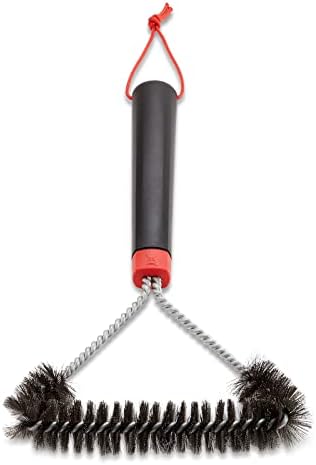 Weber 12" Three-Sided Grill Brush