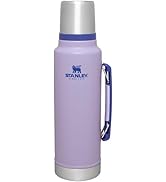 Stanley Classic Vacuum Insulated Wide Mouth Bottle -BPA-Free 18/8 Stainless Steel Thermos for Col...