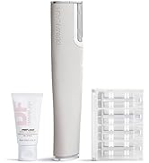 DERMAFLASH LUXE+ Device, Anti,Aging, Exfoliation, Hair Removal, and Dermaplaning Tool with Sonic ...