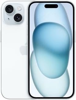 Apple iPhone 15 (256 GB) - Blau (Generalüberholt)