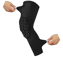 Knee Pads Compression Leg Sleeve Knee Sleeve for All Sports Wrestling Protector Gear, Youth & Adult Sizes, 1 Pair of Knee P…