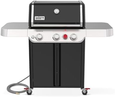 Weber Genesis E-325 Natural Gas Grill, Black