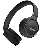 JBL Tune 520BT - Wireless On-Ear Headphones, Up to 57H Battery Life and Speed Charge, Lightweight...