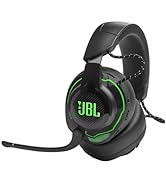 JBL Quantum 910X Wireless - Gaming Headset for Xbox (Black),Black/Green, Medium