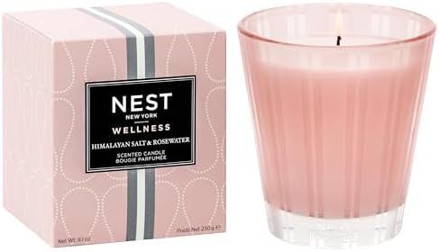 NEST Fragrances Himalayan Salt & Rosewater Scented Classic Candle