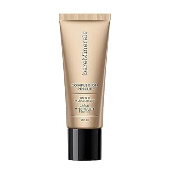 bareMinerals Complexion Rescue Tinted Moisturizer for Face with SPF 30 + Hyaluronic Acid, Hydrating Tinted Mineral Sunscreen for Face, Skin Tint, Vegan