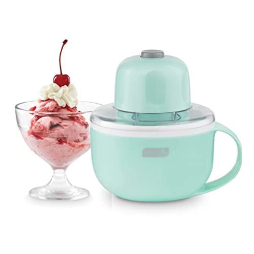 DASH My Mug Ice Cream Maker, for Ice Cream, Gelato, Sorbet, Frozen Yogurt, and Custom Mix-Ins