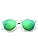 Polarized Green Mirror Lens/Transparent Frame