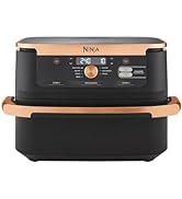 Ninja Foodi FlexDrawer Air Fryer, Dual Zone with Removable Divider, Large 10.4L Drawer, 7-in-1, A...