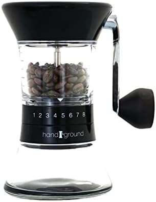 Handground Precision Manual Coffee Grinder: Conical Ceramic Burr Mill