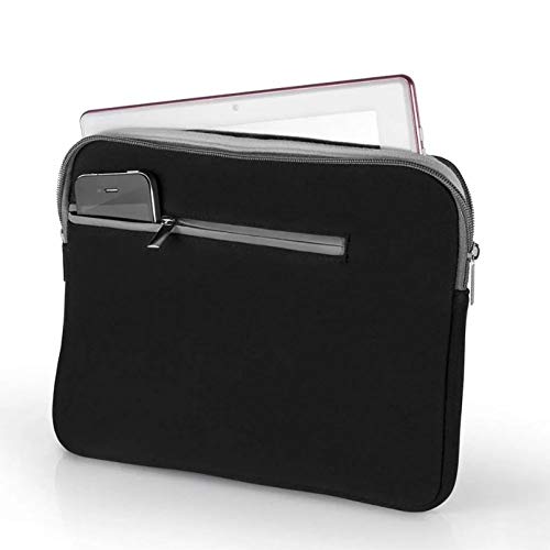 Case Pocket Preto E Cinza Para Notebook Até 14 - Atrio, BO207
