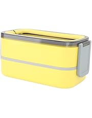 Lunch Box Stainless Steel 1400ml Bento Box with Spoon and Chopsticks (TRISAR49vtg5gczb-15)