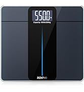 RENPHO Scale for Body Weight 550lb, Digital Bathroom Scale with Large LED Display, Body Scale wit...
